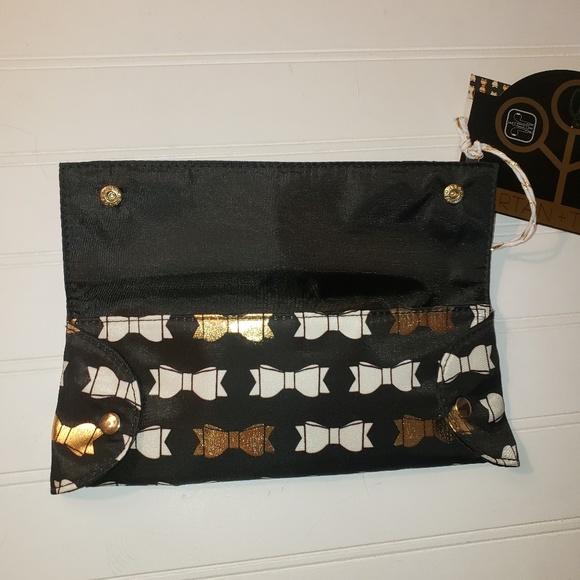 4/$22 qty 2 Tartan + Twine pencil bag / makeup bag - Picture 2 of 5